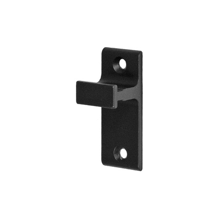 QUIET GLIDE Black Vertical Roller Bracket QG.201.08